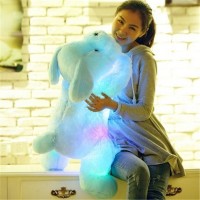50 cm Colorful LED Glowing Luminous Dog Plush Doll Birthday Gift