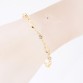 2019 Fashion Crystal Charm Bracelets for Women Gold Color Link Chain Cuff Bracelet Bangles Jewelry Valentine's day gift