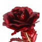24K Gold Plated Long Stem Rose Flower for Wedding