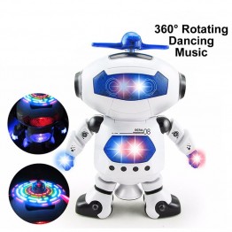 Intelligent robot dancing remote control model electric musical action figures toys for Child birthday gift