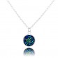  Fashion ladies necklace crystal rhinestone special round shape dressy pendant for  women