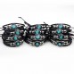Fashion 12 Constellations Leather Zodiac Sign With Beads Bracelets For Men Travel Accessories Gifts 