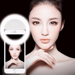 Selfie Ring Light Portable Flash Led Camera Enhancing Photography for Smartphone