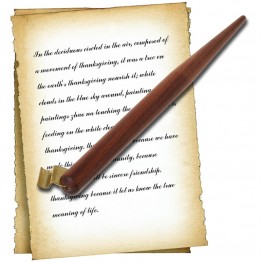 Solid Wood English Calligraphy Pen Copperplate Script Oblique Dip Pen Nib Holder
